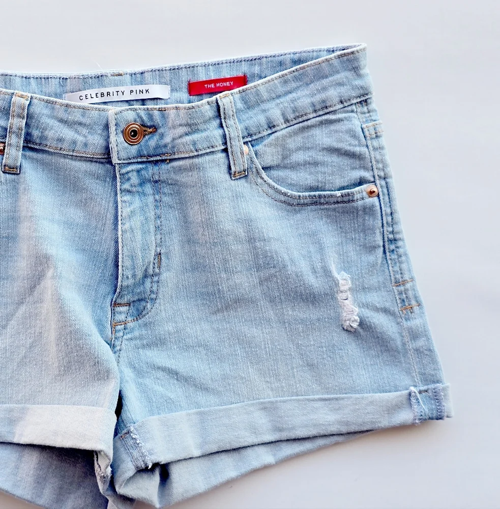NEW! Celebrity Pink Denim Shorts - Picture 4 of 4